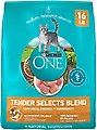 Purina ONE Tender Selects Blend with Real Chicken Digestive Formula Dry Cat Food, 16-lb bag