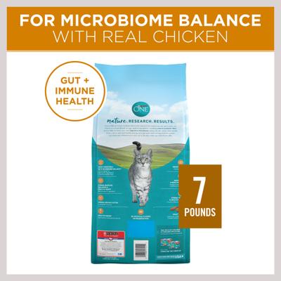 Show full view: Purina ONE Tender Selects Blend with Real Chicken Dry Food + True Instinct Turkey, Chicken & Tuna Variety Pack Canned Cat Food slide 3 of 9