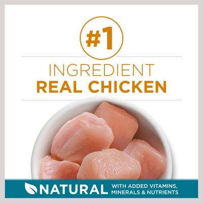 Show full view: Purina ONE Tender Selects Blend with Real Chicken Dry Food + True Instinct Turkey, Chicken & Tuna Variety Pack Canned Cat Food slide 5 of 9