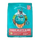 Purina ONE Tender Selects Blend with Real Salmon Dry Cat Food, 3.5-lb bag