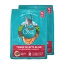 Purina ONE Tender Selects Blend with Real Salmon Natural Dry Cat Food, 32-lb bundle