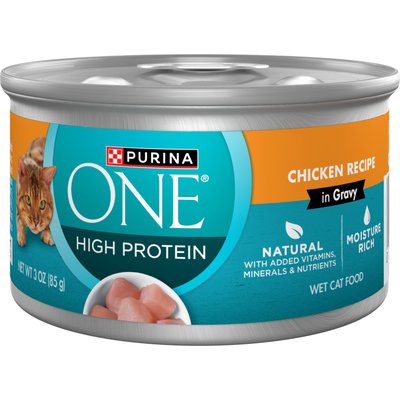 Purina ONE Purina ONE SmartBlend Savory Chicken Canned Cat Food, 3-oz, case of 24