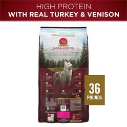 Purina ONE True Instinct Natural High Protein with Real Turkey & Venison Dry Dog Food, 36-lb bag slide 2 of 8