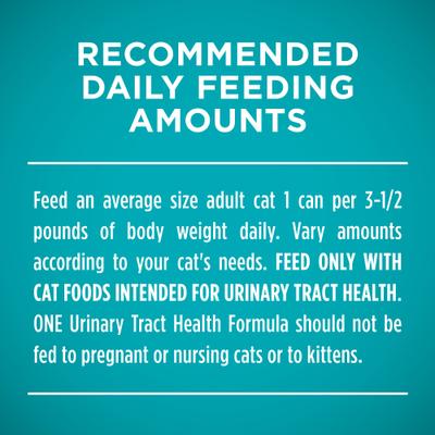 Show full view: Purina ONE Urinary Tract Health Beef & Liver Recipe Wet Cat Food, 3-oz can, case of 24 slide 10 of 13