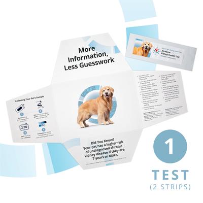Show full view: Purina Petivity At-Home Kidney Health Test Kit for Dogs, 1 count slide 3 of 8
