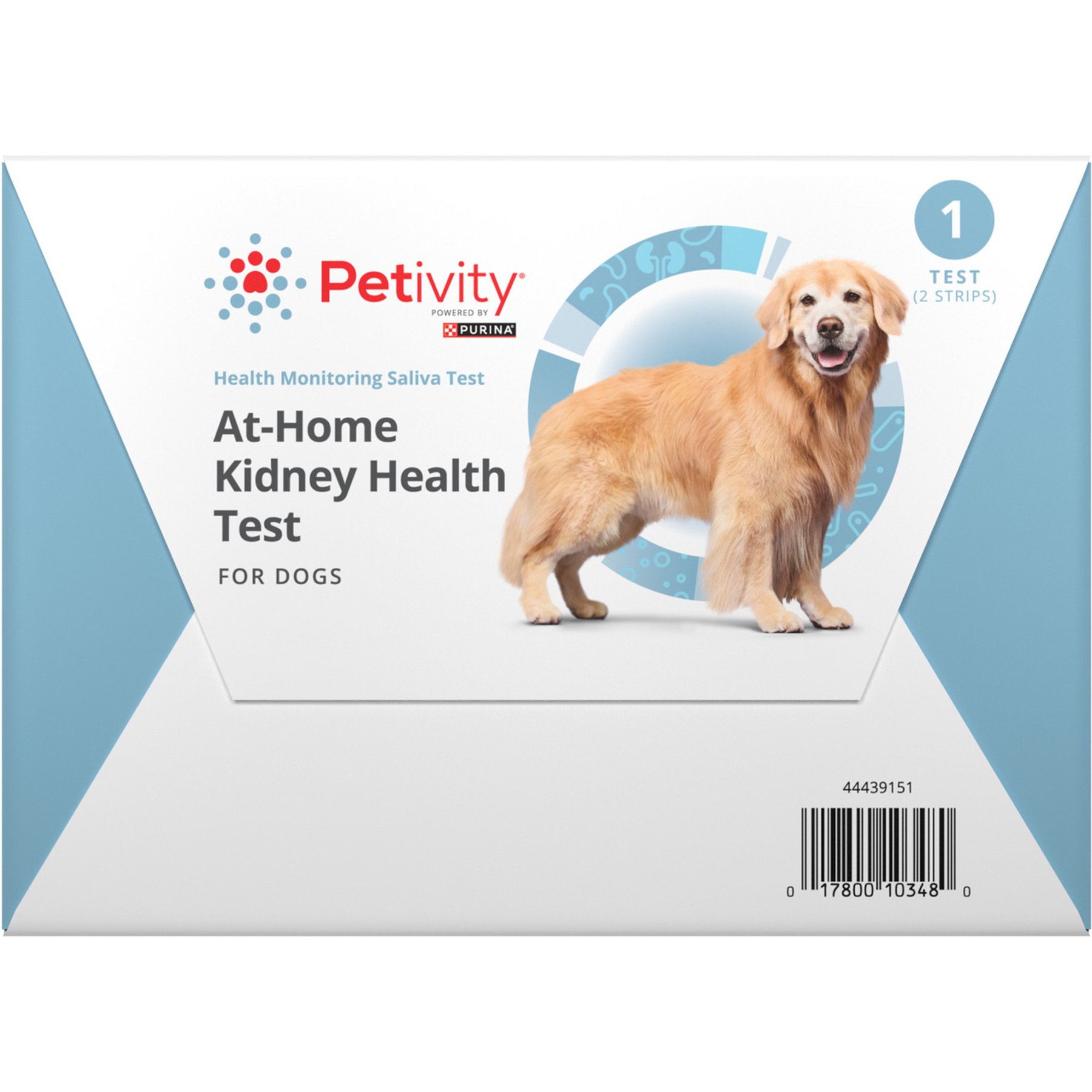 Purina Petivity At-Home Kidney Health Test Kit for Dogs, 1 count