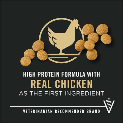 Show full view: Purina Pro Plan Adult 7+ Large Breed Chicken & Rice Formula Dry Dog Food, 30-lb bag slide 9 of 11