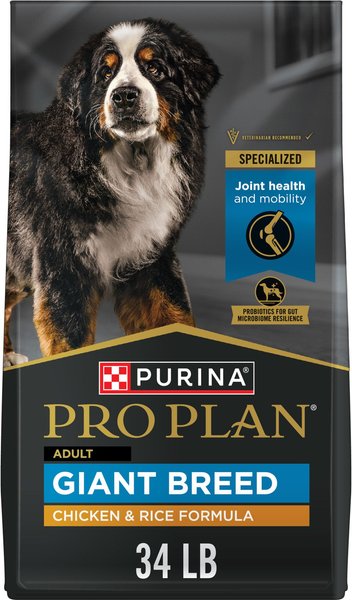 Purina Pro Plan Adult Giant Breed Formula Dry Dog Food, 34-lb bag Purina Pro Plan Adult Giant Breed Formula Dry Dog Food, 34-lb bag