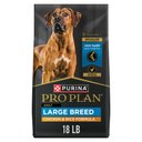 Purina Pro Plan Adult Large Breed High Protein Chicken & Rice Dry Dog Food, 18-lb bag