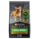 Purina Pro Plan Adult Small Breed Chicken & Rice Formula Dry Dog Food, 6-lb bag