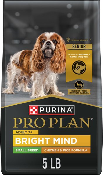 Purina Pro Plan Cognitive Health Small Breed Senior Chicken & Rice Formula Dry Dog Food