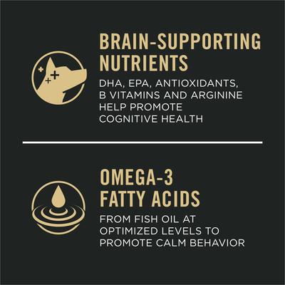 Show full view: Purina Pro Plan Calm & Balanced Chicken & Rice Calming Dog Dry Food, 30-lb bag slide 4 of 11