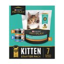 Purina Pro Plan Complete & Balanced Kitten Starter Pack Cat Food, 2.12-lb box