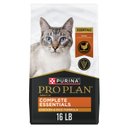 Purina Pro Plan Complete Essentials Chicken & Rice Formula Adult Dry Cat Food, 16-lb bag