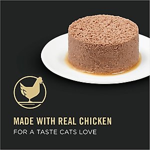 Purina Pro Plan Focus Adult 11+ Classic Chicken & Beef Entree Canned Cat Food, 3-oz, case of 24
