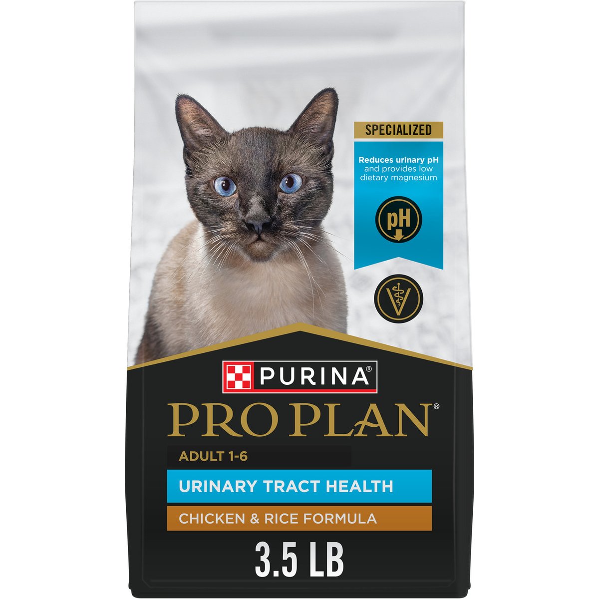 Purina Pro Plan Focus Adult Urinary Tract Health Dry Cat Food, 3.5-lb