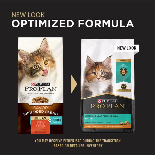 Purina Pro Plan Kitten Chicken & Rice Formula Dry Cat Food