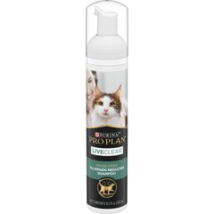 Purina Pro Plan LiveClear Rinse-Free Allergen Reducing Cat Shampoo Spray, 8.5-fl oz bottle