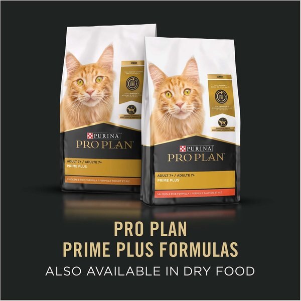 Purina Pro Plan Prime Plus 7+ Classic Cod & Shrimp Grain-Free Entree Canned Cat Food