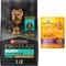 Show in main carousel: Purina Pro Plan Puppy Toy Breed Chicken & Rice Formula Dry Dog Food, 5-lb bag + Wellness Soft Puppy Bites Lamb & Salmon Recipe Grain-Free Dog Treats, 3-oz pouch slide 1 of 10