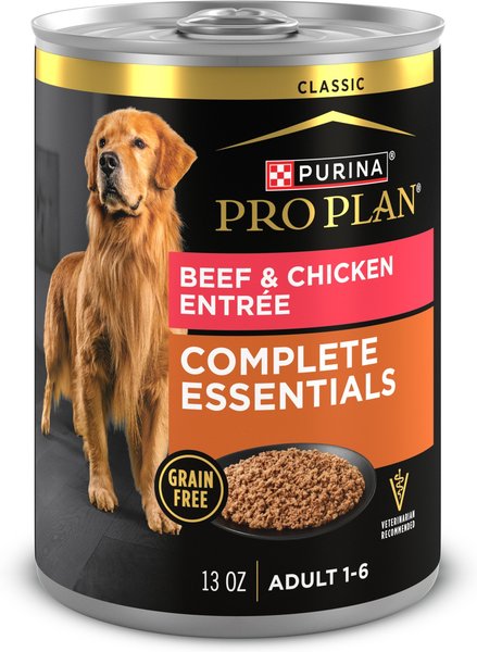 Purina Pro Plan Savor Classic Beef & Chicken Entree Grain-Free Canned Dog Food