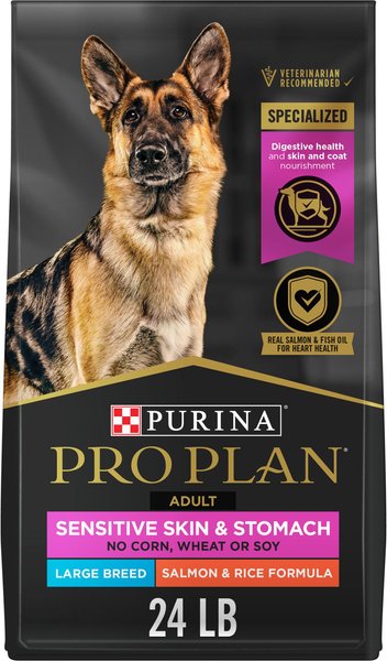 Purina Pro Plan Adult Sensitive Skin & Stomach Salmon & Rice Formula Dry Dog Food