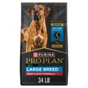 Purina Pro Plan Specialized Beef & Rice Formula High Protein Large Breed Dry Dog Food, 34-lb bag