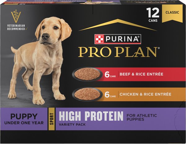 Purina One Wet Dog Food Pro Plan Sport High Protein Wet Puppy Food