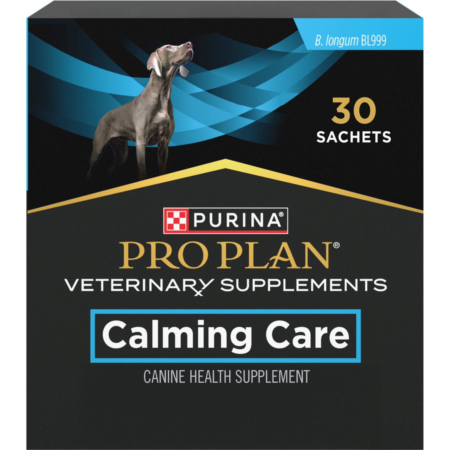 Purina Pro Plan Veterinary Diets Calming Care Liver Flavored Powder Calming Supplement for Dogs, 30 count