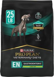 Purina Pro Plan Veterinary Diets EN Gastroenteric Low Fat Canine Formula Dry Dog Food, 25-lb bag