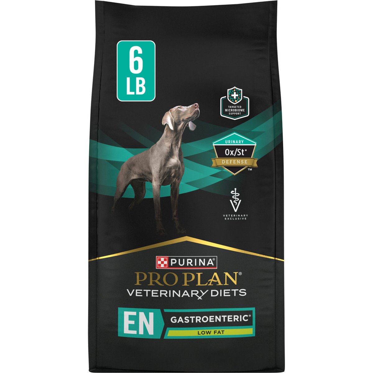 Purina Pro Plan Veterinary Diets EN Gastroenteric Low Fat Canine Formula Dry Dog Food, 6-lb bag