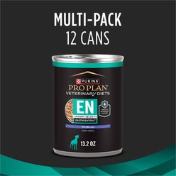 Purina Pro Plan Veterinary Diets EN Savory Selects Gastroenteric with Lamb Chunks-in-Gravy Wet Adult Dog Food, 13.2-oz can, case of 12 slide 2 of 7