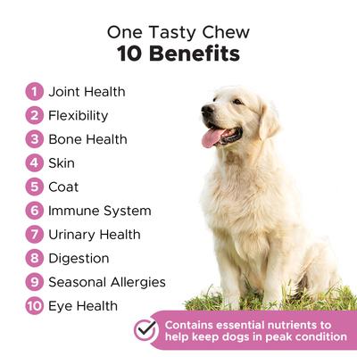 Show full view: Purina Pro Plan Veterinary Diets FortiFlora Powder Digestive Supplement + PetHonesty 10-for-1 Chicken Flavored Soft Chews Multivitamin for Dogs slide 5 of 9