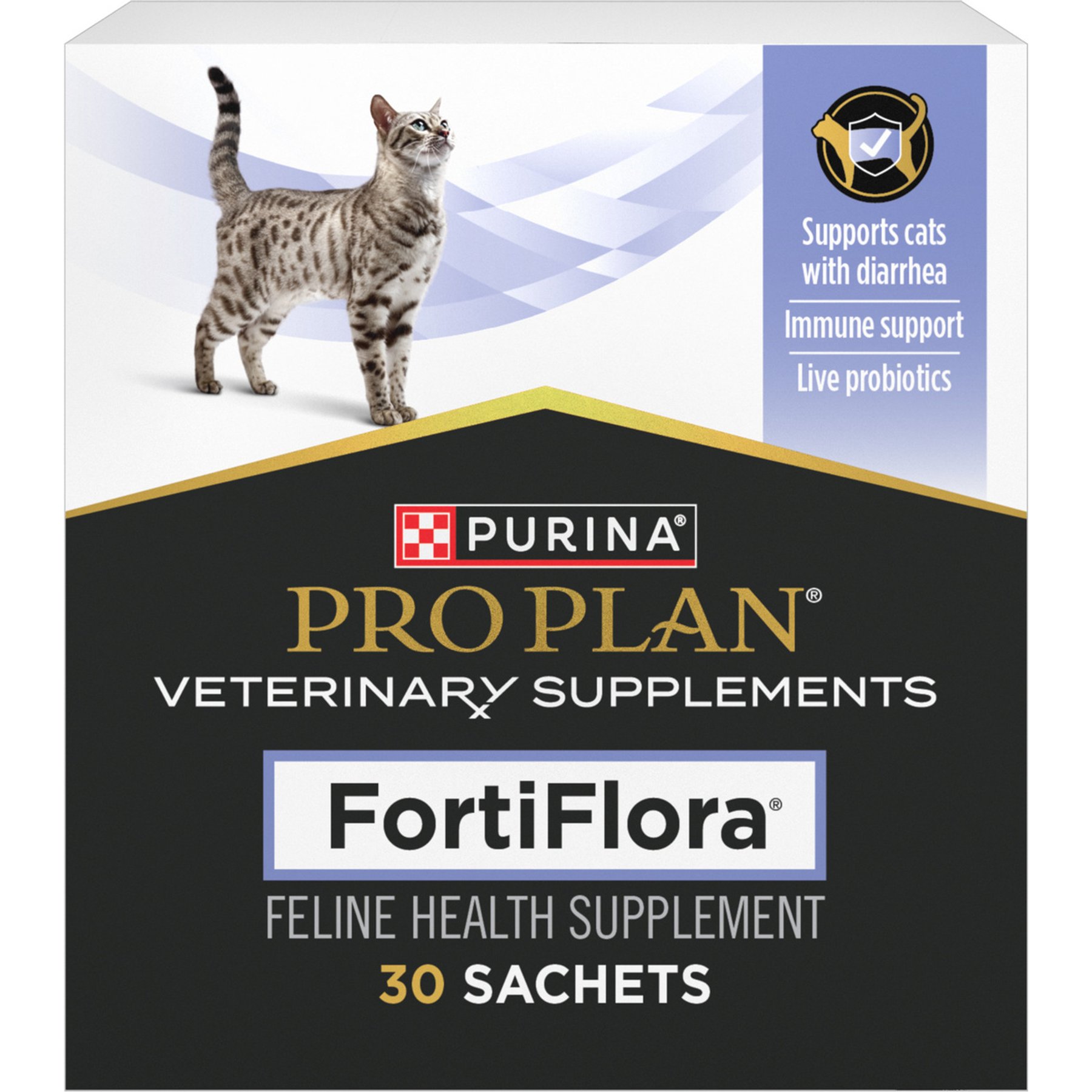 Purina Veterinary Diets FortiFlora Cat Supplement, 30 count box, 6 pk