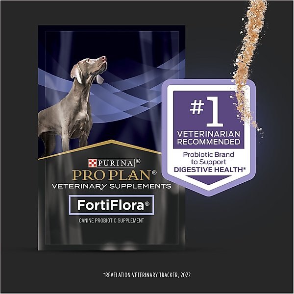 Purina Pro Plan Veterinary Diets FortiFlora Powder Digestive Supplement for Dogs