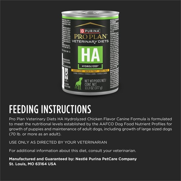 Purina Pro Plan Veterinary Diets HA Hydrolyzed Chicken Flavor Wet Dog Food