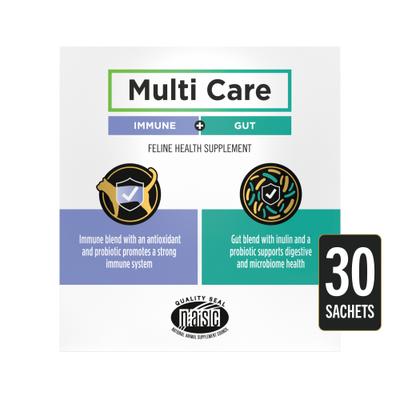 Show full view: Purina Pro Plan Veterinary Diets Multi Care Powdered Supplement for Cats, box of 30 sachets slide 3 of 10