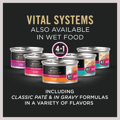 Show full view: Purina Pro Plan Vital Systems Chicken & Egg Formula 4-in-1 Dry Cat Food, 3-lb bag slide 6 of 12