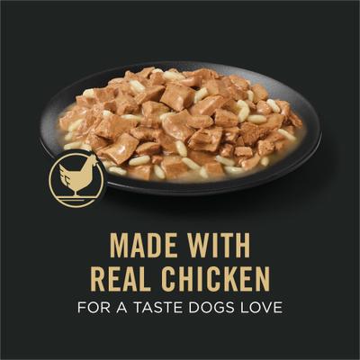 Show full view: Purina Pro Plan Weight Control Adult High Protein Chicken & Rice Entree Canned Dog Food, 13-oz can, case of 12 slide 4 of 11