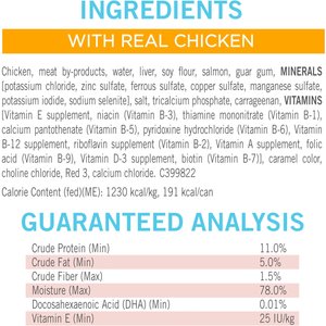 Purina Puppy Chow Pate Real Beef & Chicken Wet Puppy Food Variety Pack, 5.5-oz can, case of 8