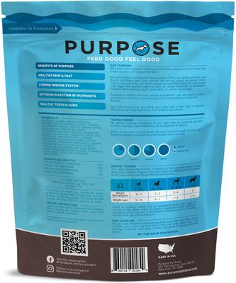 Show full view: Purpose Fish & Veggie Grain-Free Freeze-Dried Dog Food, 14-oz bag slide 3 of 3