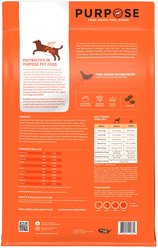 Purpose Free-Range Grain-Free Chicken Recipe with Postbiotics Dry Dog Food, 10-lb bag slide 2 of 3