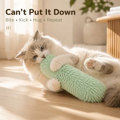 Purr Harbor Catnip Pillows, Soft & Crinkle Sound Cat Toy, 3 count slide 2 of 6