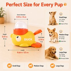 Purr Harbor Interactive Exercise Treat Dispensing Puzzle Slow Feeder Dog Toy slide 2 of 6
