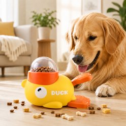 Purr Harbor Interactive Exercise Treat Dispensing Puzzle Slow Feeder Dog Toy