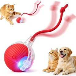 Purrcado Smart Interactive Automatic Electric Rolling Teaser Ball Motion Cat Toy