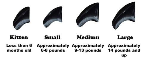 Show full view: Purrdy Paws Soft Cat Nail Caps, 20 count, X-Small, Black slide 2 of 11