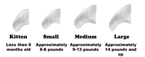 Show full view: Purrdy Paws Soft Cat Nail Caps, 40 count, Small, Clear slide 2 of 11