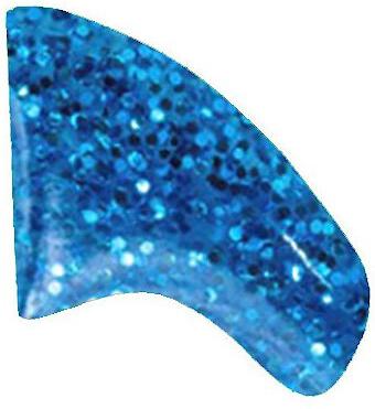 Show full view: Purrdy Paws Soft Cat Nail Caps, Blue Glitter, Large, 20 count slide 5 of 11