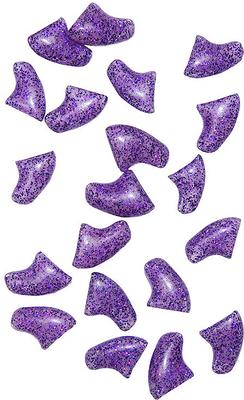 Show full view: Purrdy Paws Soft Cat Nail Caps, Purple Glitter, Small, 40 count slide 5 of 10